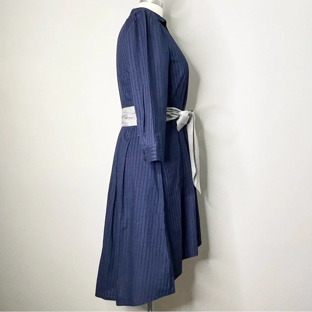 MOULINETTE SOEURS Dakota Pleated Shirt Dress - Picture 5 of 7